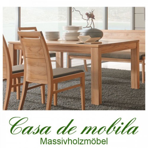 Esstisch Tisch ausziehbar erweiterbar Esszimmer Holz Kernbuche Buche massiv ge&ouml;lt Naturholz Massivholz Massivholzm&ouml;bel