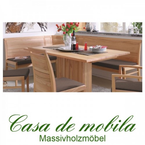 Eckbank Element Sitzbank Bank Esszimmer E&szlig;zimmer Holz Kernbuche Buche massiv ge&ouml;lt Naturholz Massivholz Massivholzm&ouml;b
