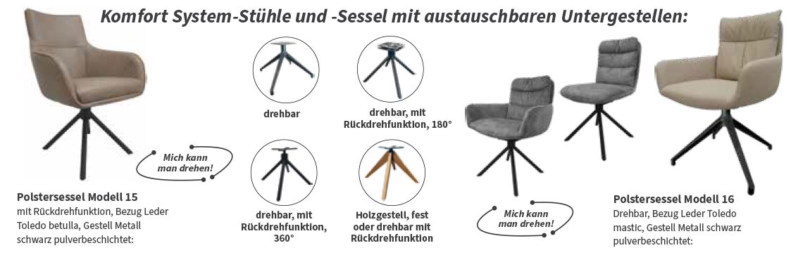 Carega-Stühle